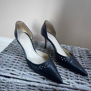 Used, size 9, closed toe heel, Coach